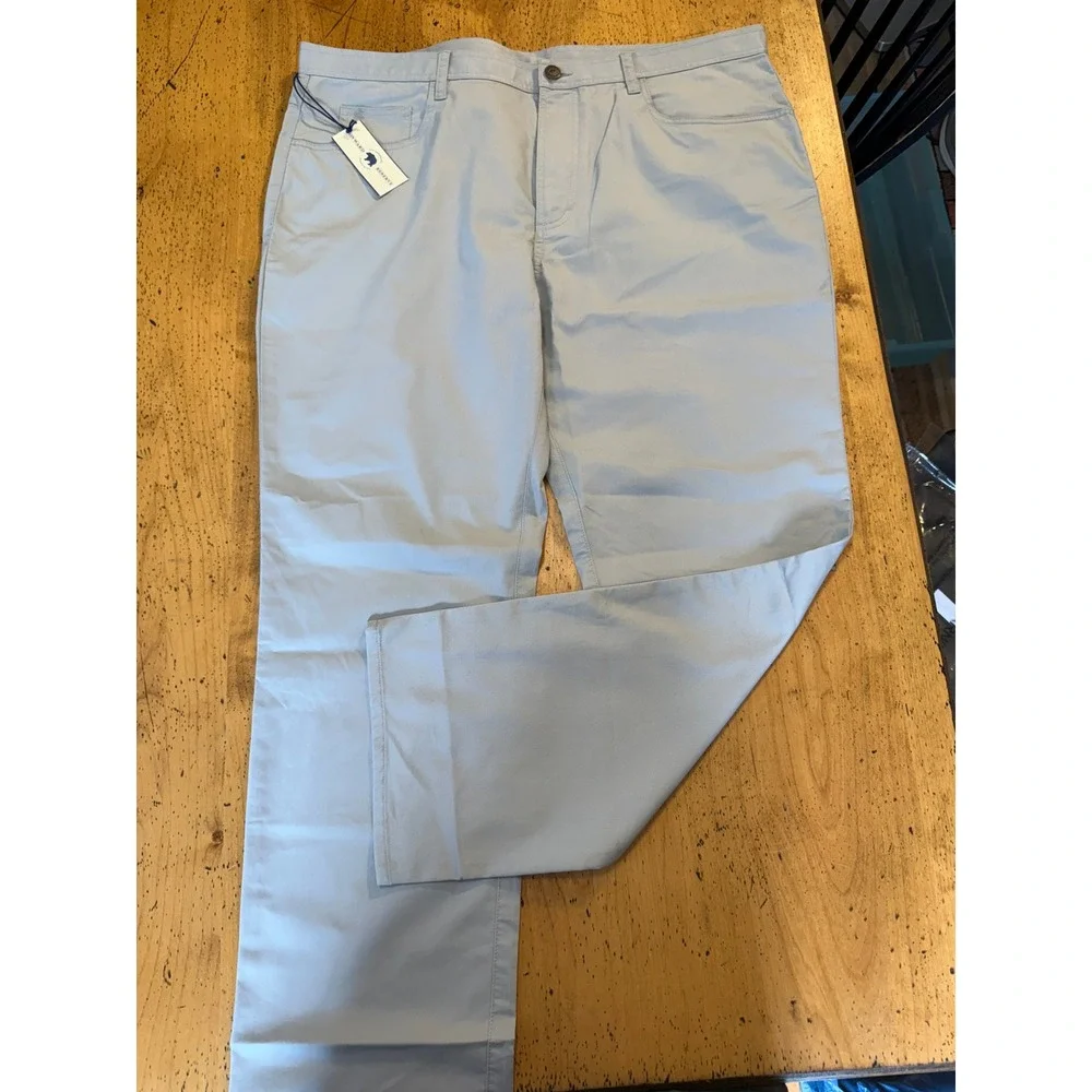 New Onward Reserve Performance 5 Pocket Pant 40x30 Grey Mens Casual Trousers